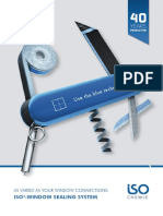 Brochure Iso3 Window Sealing System - EN