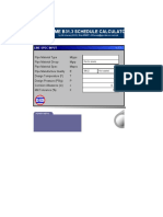B31.3 Schedule Calculator v1.1