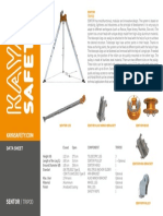 Ficha Técnica TRIPODE KAYA SAFETY SENTOR