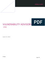 Citrix ADM Vulnerabilities Advisory