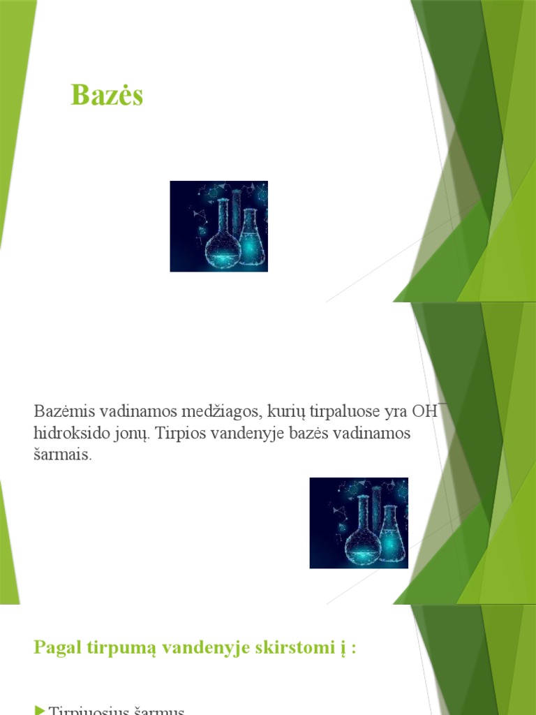 Bazės | PDF