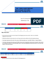 CRM CGL Area Audit Report Findings