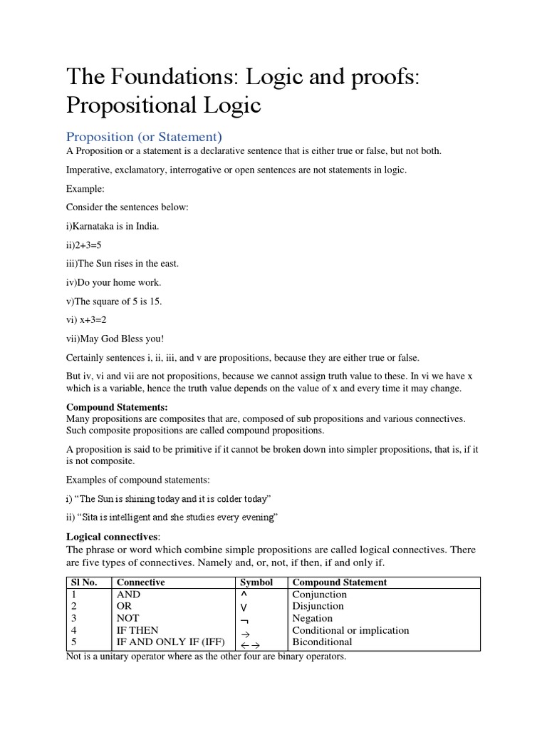 Discrete Mathematics Notes | PDF | Argument | If And Only If