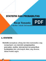 Statistik Dan Probabilitas