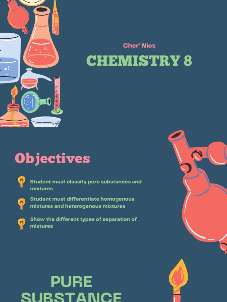 Pure Substances and Mixture | PDF