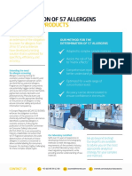 Determination of 57 Allergens in Cosmetic Products