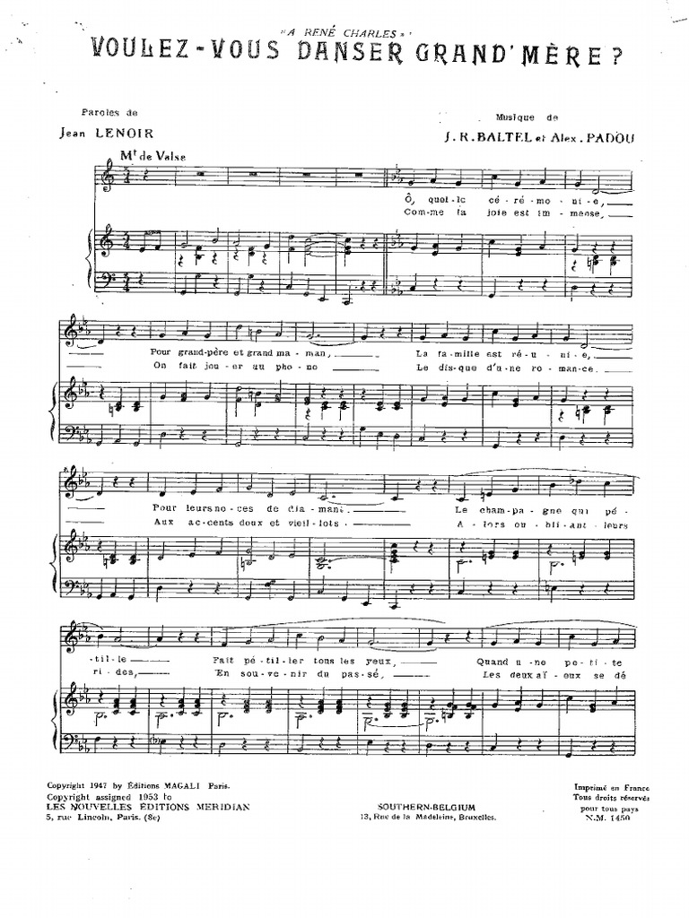 Voulez Vous Danser Grand Mere PDF