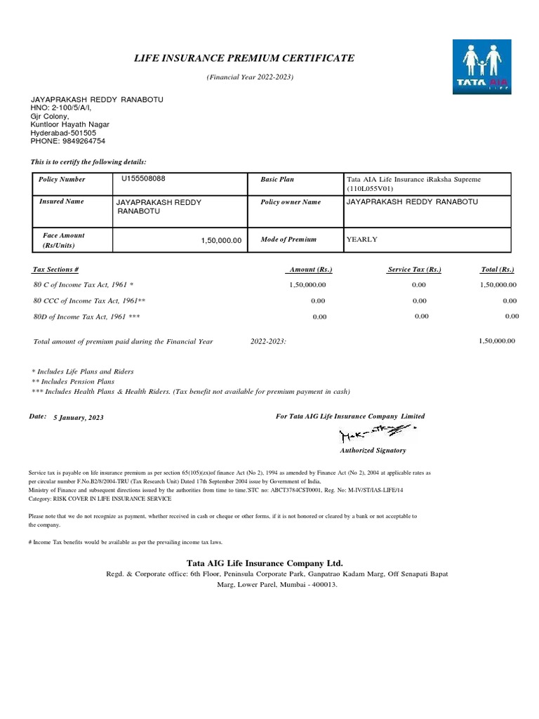 life-insurance-premium-tax-receipt-pdf-life-insurance-insurance