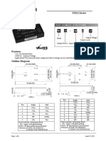 DC-DC Converter YD12 Series Technical Specification V1.0