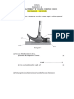 PHYSICS ASSESSMENT FORCES & MOMENTUM