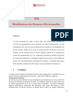 TD1 Modélisation Des Données Décisionnelles: I. L'analyse