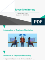 Employee Monitoring Presentation