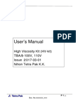 High Viscosity Kit User's Manual
