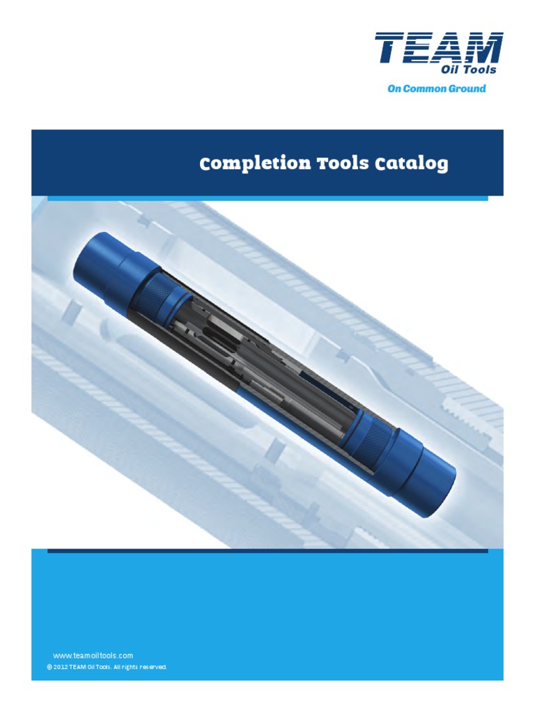 Team Oil Tools PDF Casing (Borehole) Manufactured Goods