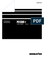 HYDRAULIC EXCAVATOR PC130F-7 PARTS BOOK