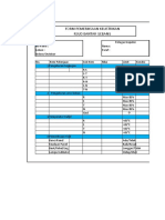 Form Pemeriksaan Kelistrikan Rsud