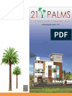 21 Palms Gated Community Boutique Villas in Yellareddyguda, Kapra