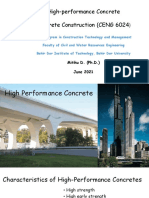 High Performance Concrete