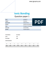 6.1 Ionic Bonding (1C) QP