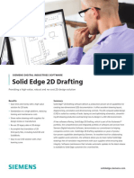 Siemens SW Solid Edge 2D Drafting Fact Sheet PDF