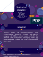 Kelompok 6 - Biosensor - Bioteknologi