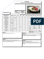 Fiche Technique Tartare de Veau Et D'huitre