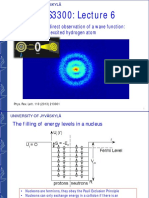 Direct Observation of Hydrogen Atom Wave Function Orbitals