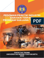 Pedoman Praktik Industri Dan KKN Terpadu Program Sarjana Terapan 2022