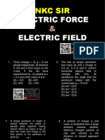 NKC SIR ELECTRIC FORCE & ELECTRIC FIELD SHEET VIDEO SOLUTION