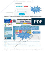 Guía de Manejo Rápido de La Plataforma Esemtia-Pp - FF