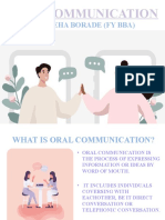 Oral Communication