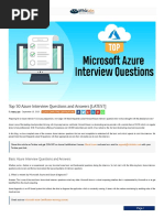 Azure Interview Questions PDF