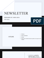 6 - 1. PAGES - Newsletter