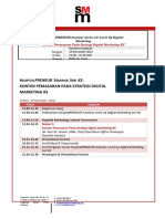 Rundown HospitalPRENEUR Seminar - Level Up Digital Marketing Seri #4 - (Internal)