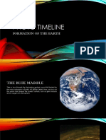 Photo Timeline: Formation of The Earth