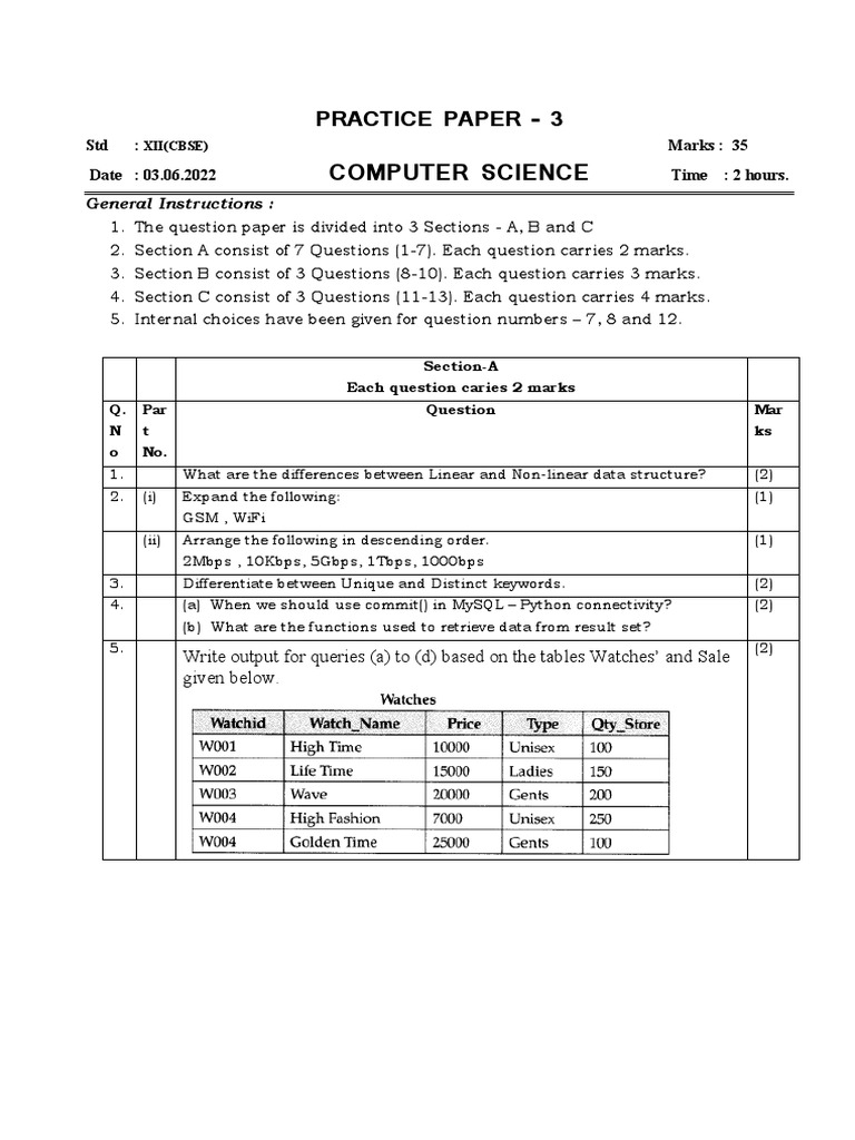 Practice 3 | PDF | Network Topology | Table (Database)