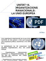 Les Organitzacions Supranacional. Union Europea