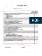 Permintaan Data Puskesmas 2022