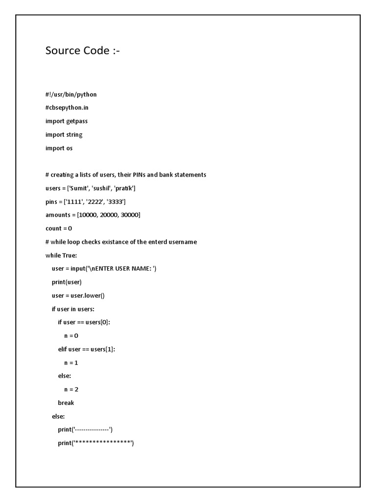 Source Code | PDF | Computer Programming | Information Age