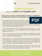 Communique de Presse Gambette Box