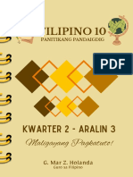 Filipino 10 Kwarter 2.3