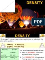 Density & Pressure