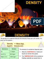 Calculate liquid pressure using density and depth