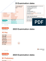 Exam Day Flyer 2023 Document