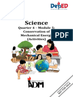 Pabalate-Q4 Science 9 Mod5 Conservation of Mechanical Energy Ver5