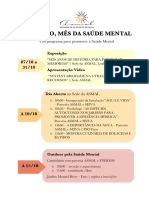 Cartaz Outubro - Saúde Mental