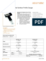 Digital Surface Profile Gauge