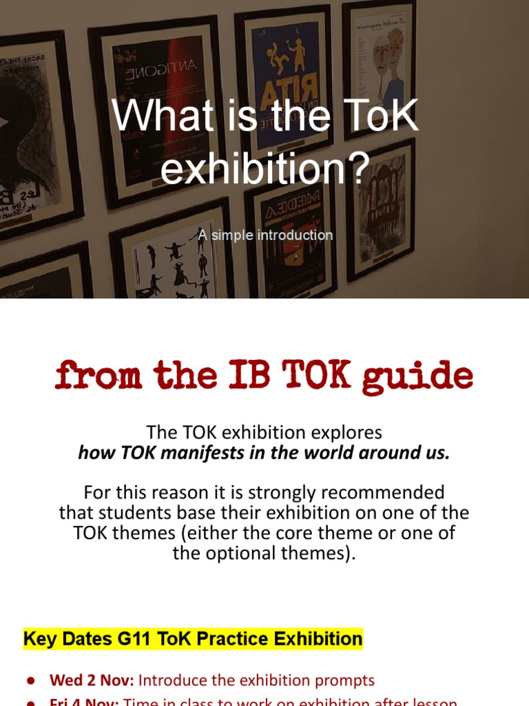 IB ToK Exhibition Guide | PDF | Science | Knowledge