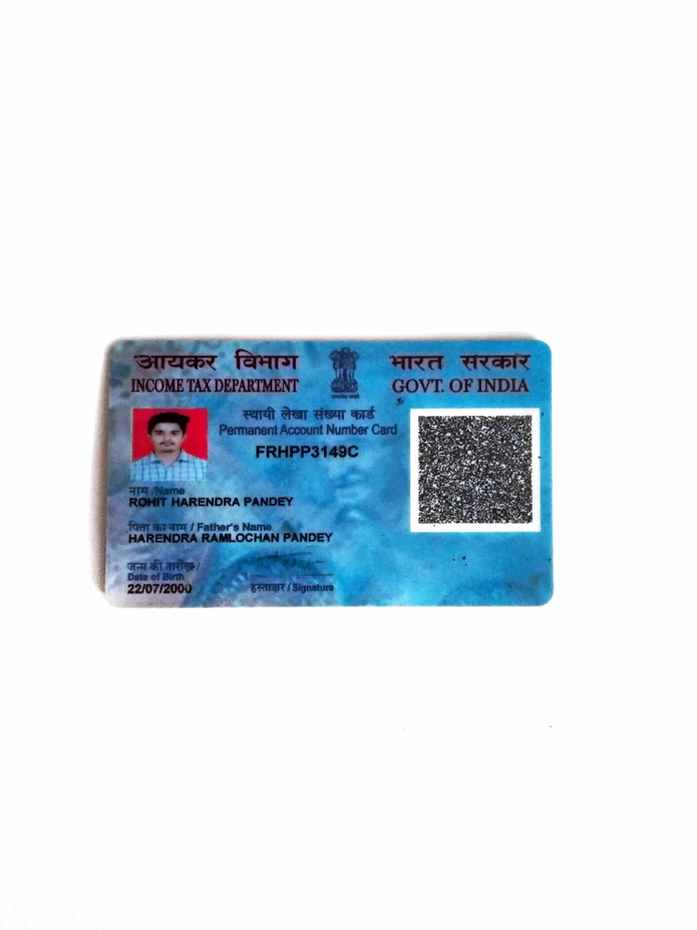 PAN Card Details for Rohit Pandey | PDF