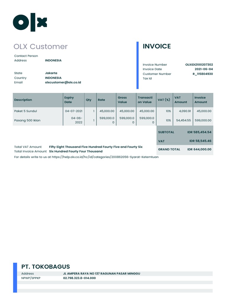 Invoice Id 2605567 | PDF | Finance & Money Management